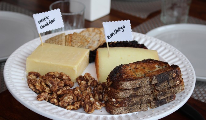 how to make a cheese platter